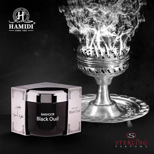 Hamidi Black Oud Bakhoor 70g
