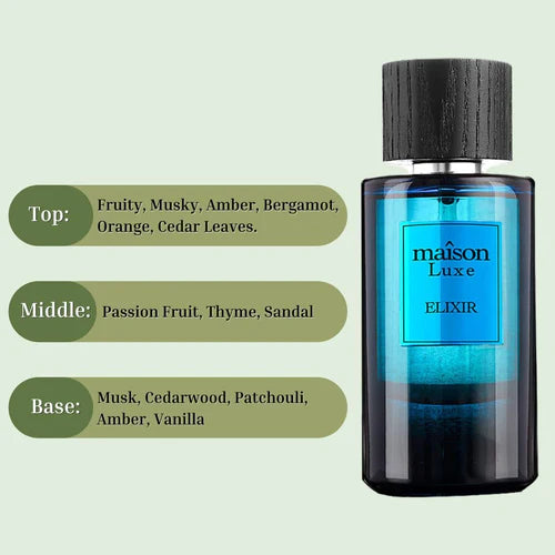 Hamidi MAÎSON LUXE ELIXIR EDP Perfume - 110ML (Inspired by Lengling - Sekushi No. 7)