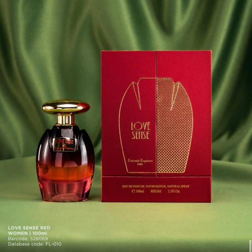 Love Sense Red 100ml Eau De Parfum by L'orientale Fragrances Paris for Men & Women