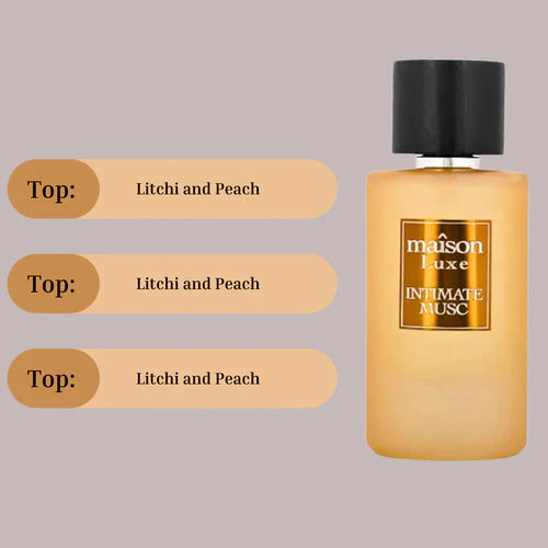 Hamidi MAÎSON LUXE INTIMATE MUSC EDP Spray Perfume - 110ML (Inspired by Ex Nihilo - Fleur Narcotique)