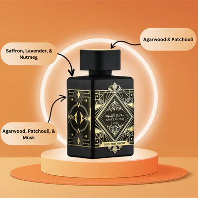 Badee Al Oud for Glory EDP Perfume -100ml By Lattafa