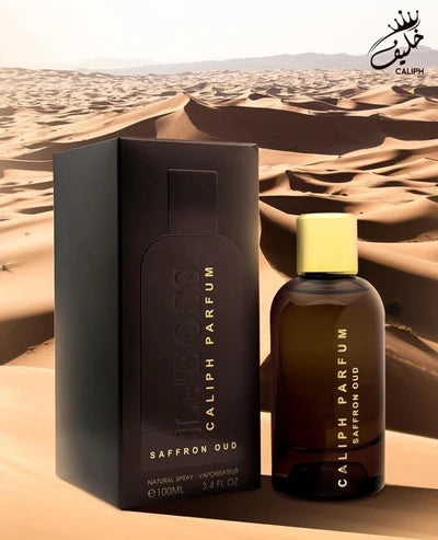 Le Boss Saffron Oud EDP Perfume 100ml By Caliph