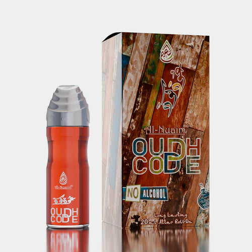 Oudh Code Alcohol Free Concentrated Attar Roll-On 20ml by Al Nuaim