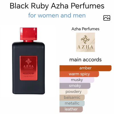 Black Ruby EDP 100ml by AZHA Perfumes | Premium Collection