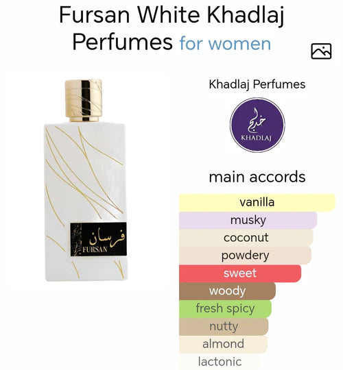 Khadlaj Fursan White EDP Perfume 100ml | Inspired by Matiere Premiere’s Vanilla Powder