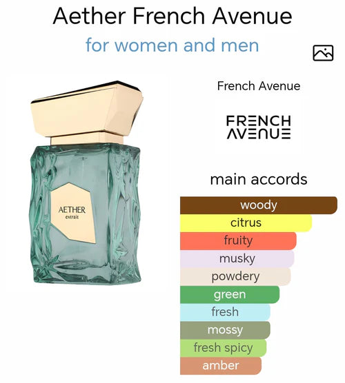 French Avenue Aether Extrait De Parfum 100ml | Inspired by Greenley Parfums de Marly