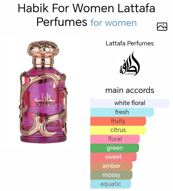 Habik Women EDP Perfume 100ml By Lattafa