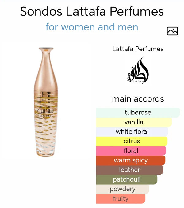 Sondos EDP Perfume 100ml By Lattafa