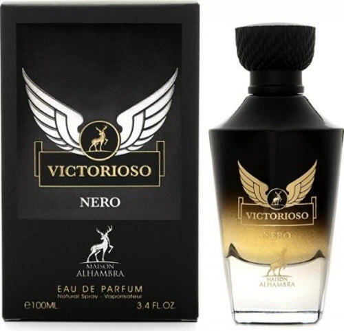 Victorioso Nero 100ml EDP for Men by Maison Alhambra (Inspired by Invictus Victory)