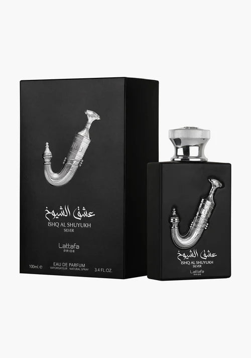 Ishq Al Shuyukh Silver EDP - 100ml By Lattafa Pride