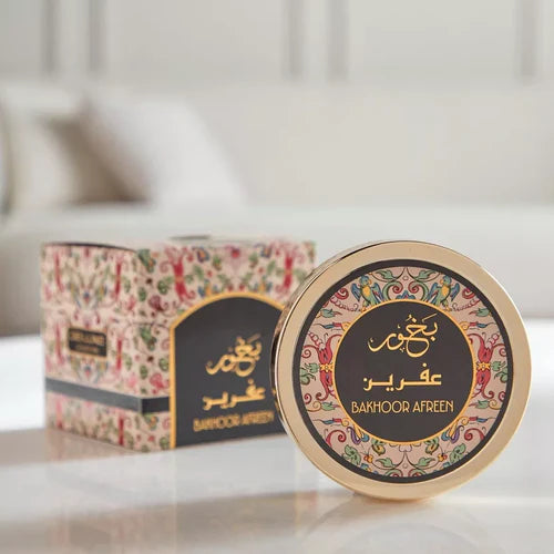 Hamidi Deluxe Bakhoor Afreen Incense - 55 gm