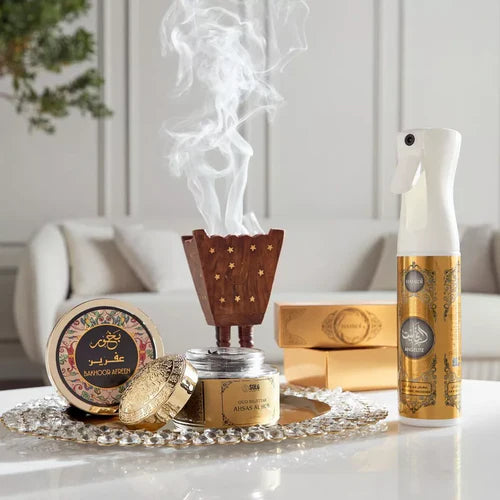 Hamidi Deluxe Bakhoor Afreen Incense - 55 gm