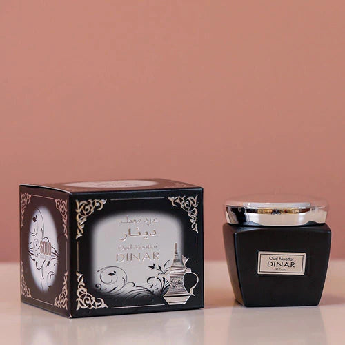 Hamidi Solo Oud Muattar Dinar Bakhoor - 50gm