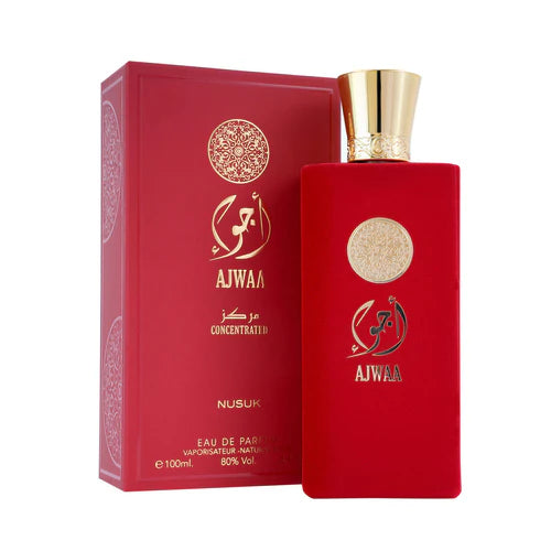 Nusuk Ajwaa Oud Murakaz EDP 100ml Concentrated Red for Women