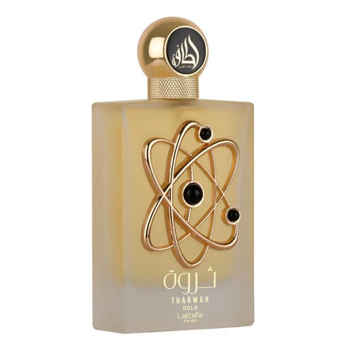Tharwah Gold EDP Perfume - 100ml (3.4 Oz) By Lattafa Pride