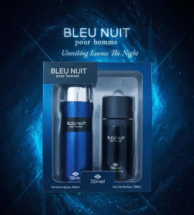 TAD Angel Bleu Nuit Pour Homme EDP 100ml Perfume& Body Spray 200ml Gift Set