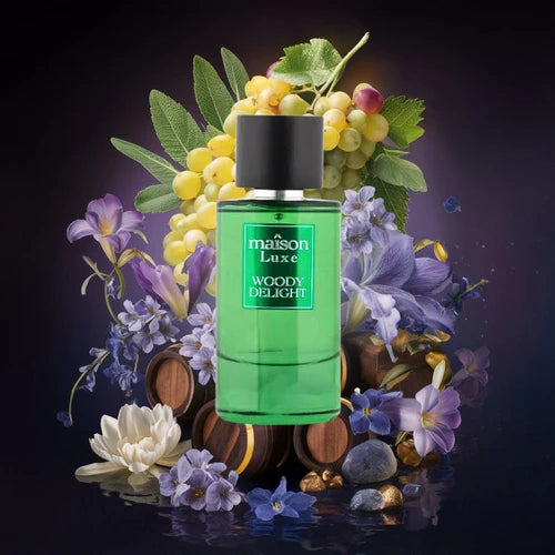 Hamidi MAÎSON LUXE WOODY DELIGHT EDP Perfume - 110ML (Inspired by Jo Malone - Wood Sage & Sea Salt)