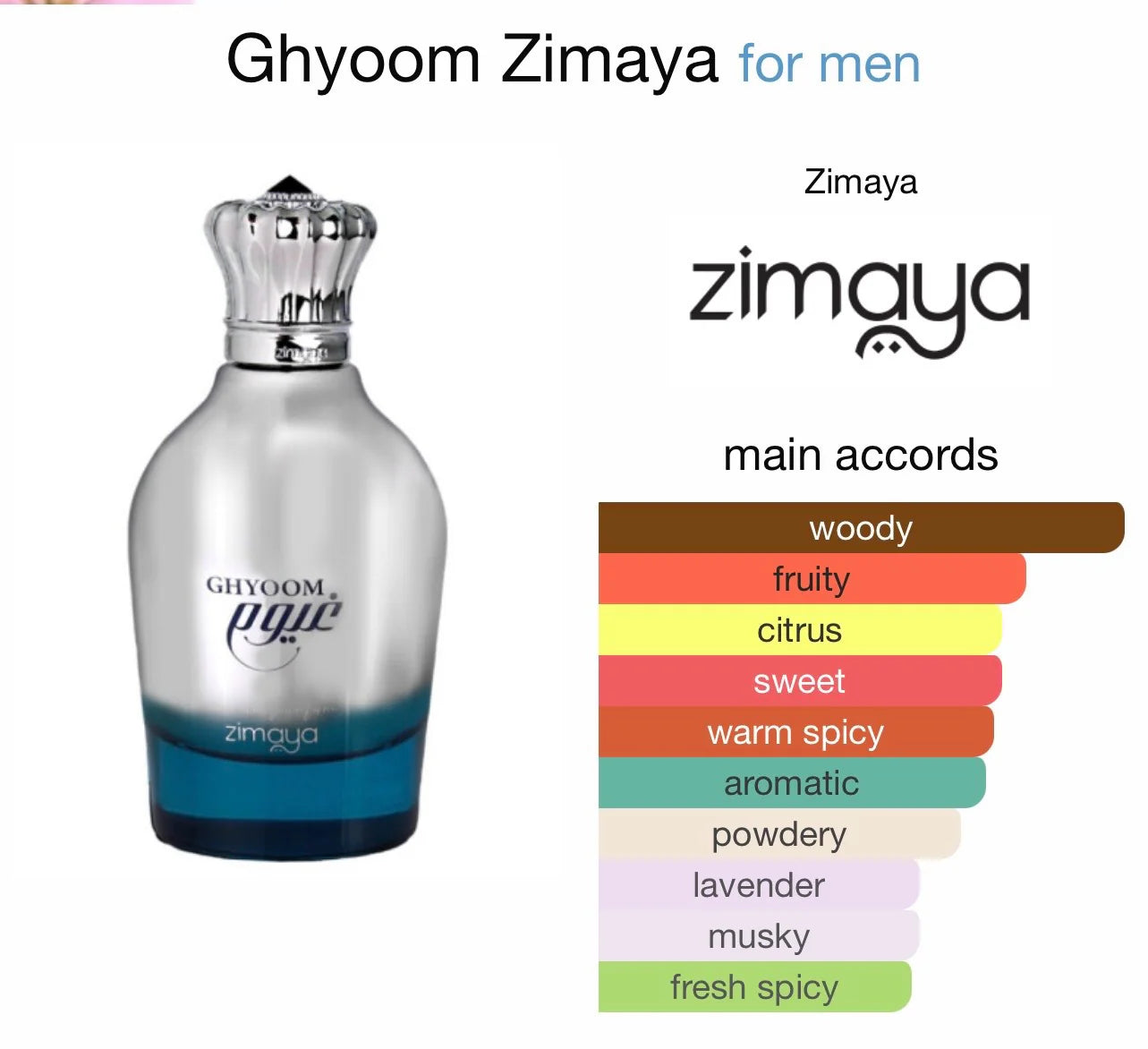 GHYOOM EDP 100ML by ZIMAYA