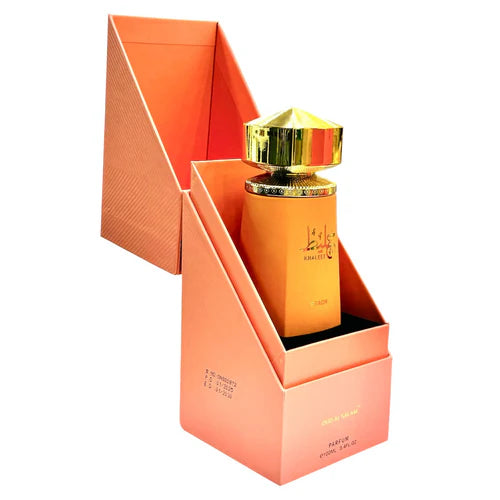 KHALEET Peach EDP 100ml Perfume by Oud Al Salam | Soft. Radiant. Lusciously Fruity