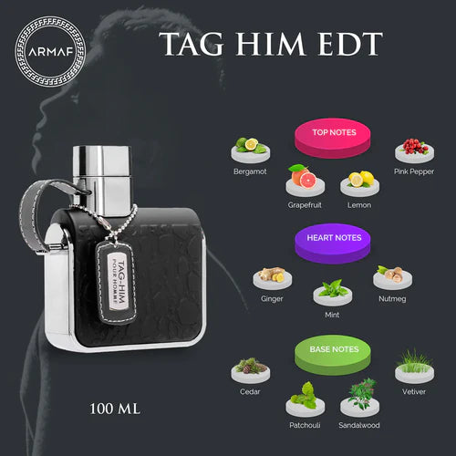 Armaf Tag Him Pour Homme Eau De Parfum 100ml