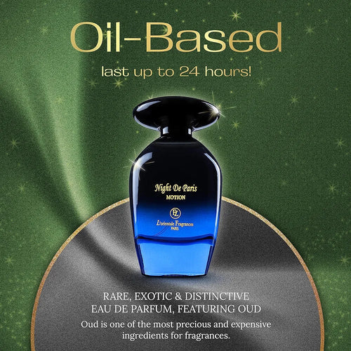 Night De Paris Motion 100ml Unisex Perfume by L'ORIENTALE FRAGRANCES
