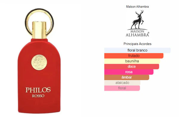 Philos Rosso EDP 100ml by Maison Al Hambra