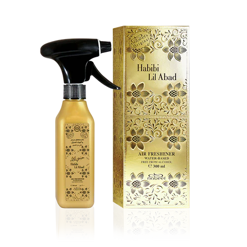 Habibi Lil Abad Nabeel Air Freshener 300ml Water-based free from Alcohol