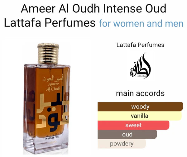 Ameer Al Oudh - Intense Oud EDP Perfume 100ML By Lattafa
