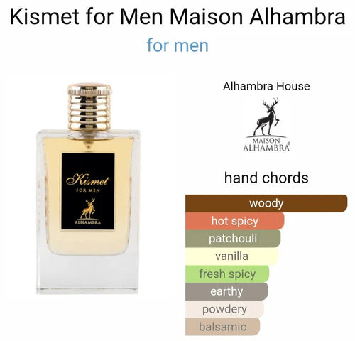 Kismet For Men EDP -100ML/3.4Oz By Maison Alhambra