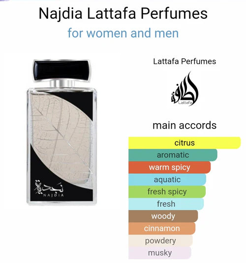 Najdia Perfume EDP - 100ML (3.4oz) With Deodorant By Lattafa