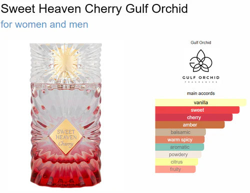 Sweet Heaven Cherry EDP Perfume 100ml by Gulf Orchid | Inspired by Lost Cherry Tom Ford