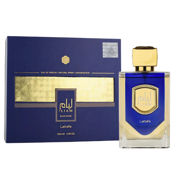 Liam Blue Shine EDP Spray 100ML (3.4 OZ) By Lattafa