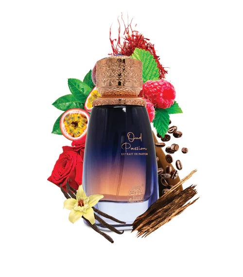 Oud Passion Extrait De Parfum 100ml by Oud Al Salam - Long Lasting Unisex Perfume