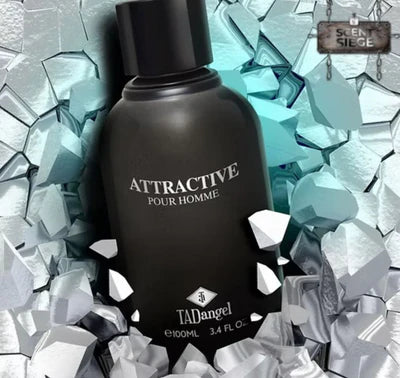 TAD Angel Attractive Pour Homme EDP 100ml Perfume& Body Spray 200ml Gift Set