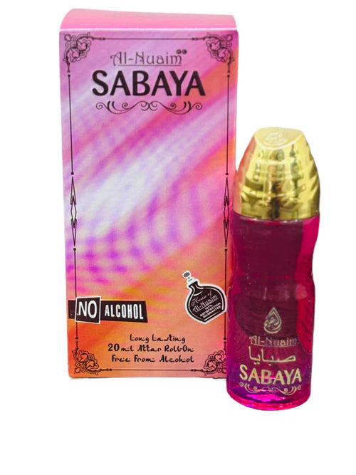 Sabaya Alcohol Free Concentrated Attar Roll-On 20ml by Al Nuaim