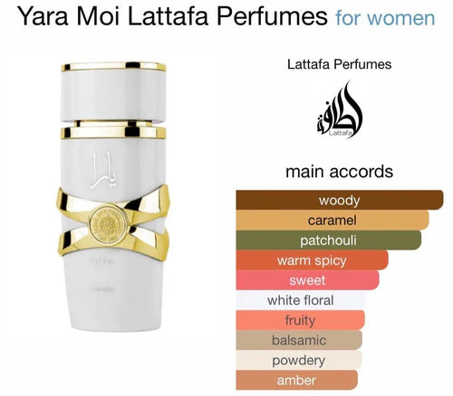 YARA MOI EDP Perfume 3.4Oz / 100ML By Lattafa For Women