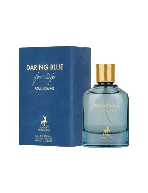 Daring Blue For Life Pour Homme EDP 100ml by Maison Alhambra - Inspired by Dolce & Gabbana Light Blue Forever