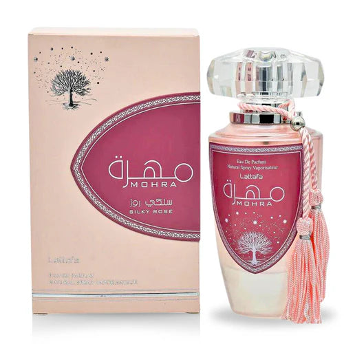 Mohra Silky Rose EDP Perfume -100ml By Lattafa for Women
