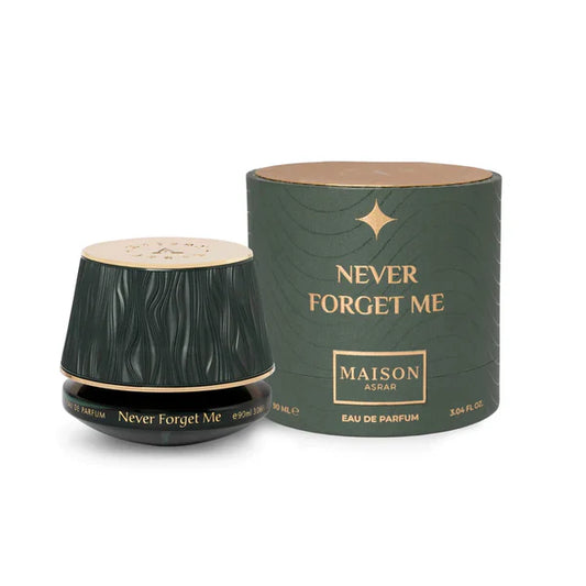Maison Asrar NEVER FORGET ME – EDP 90ml | Inspired by Armani Prive Vert Malachite