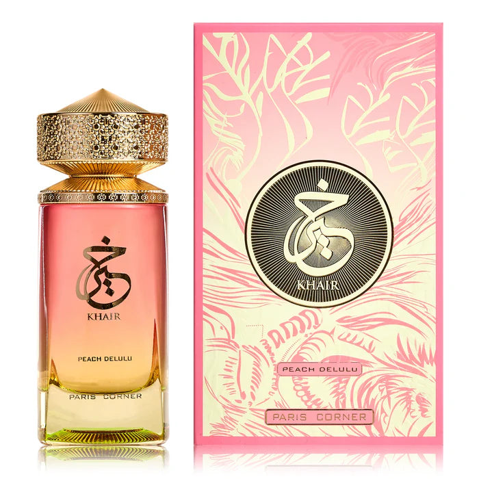 Paris Corner Khair Peach Delulu EDP Parfum 100 - ml