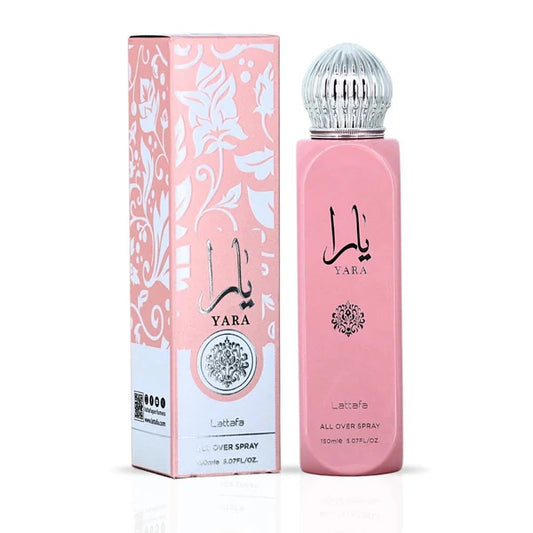 Lattafa Yara All Over Spray 150ml in Qatar