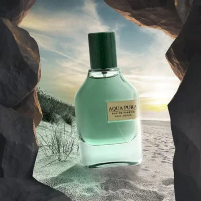 Aqua Pura EDP 70ml by Fragrance World | Inspired by Orto Parisi Megamare
