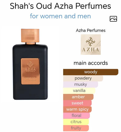 Shah's Oud EDP 100ml by AZHA Perfumes | Premium Collection