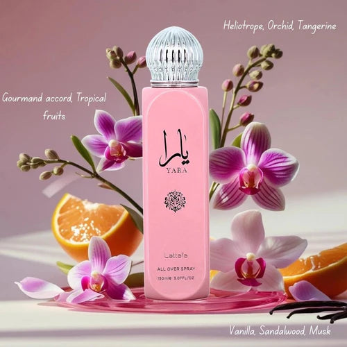 Lattafa Yara All Over Spray 150ml in Qatar