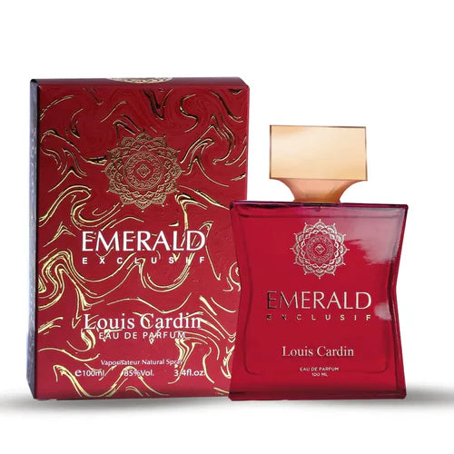 Louis Cardin Emerald Exclusif Red EDP Spray Perfume 100ml