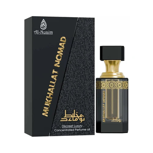 Al-Nuaim Mukhallat Nomad Discreet Luxury Attar/Perfume Oil - 6ML | Premium Extra Long Lasting