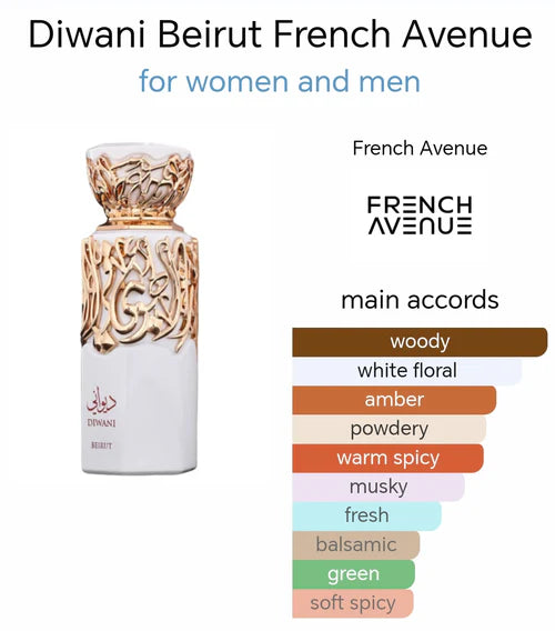 French Avenue Diwani Beirut EDP Perfume 100ml