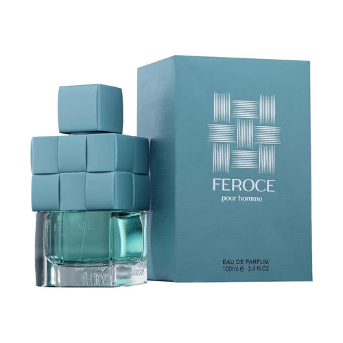 FEROCE Pour Homme EDP Perfume 100ml For Men by Fragrance World - Inspired by Dolce & Gabbana Light Blue Forever