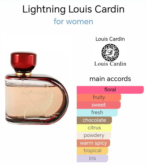 Louis Cardin Lightning EDP Spray Perfume 100ml for Women