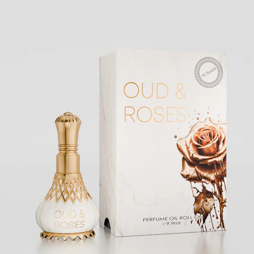 Al Nuaim Oudh & Roses 9.9ML Attar Roll-On Perfume
